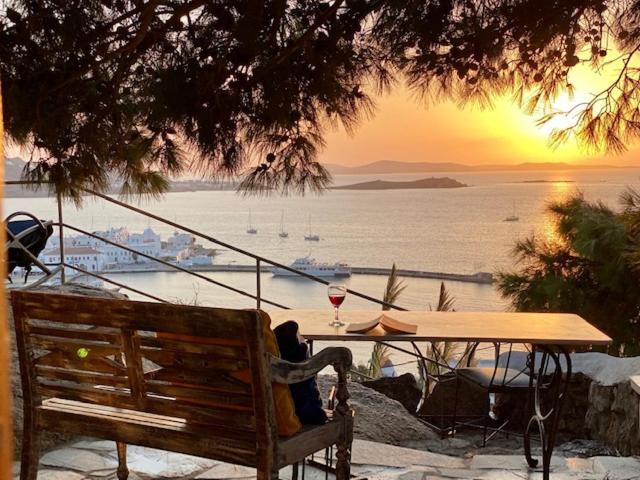 Anemones Sea View Leilighet Mykonos Town Eksteriør bilde