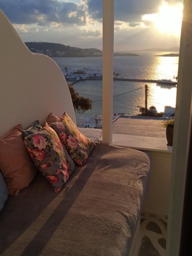 Anemones Sea View Leilighet Mykonos Town Eksteriør bilde