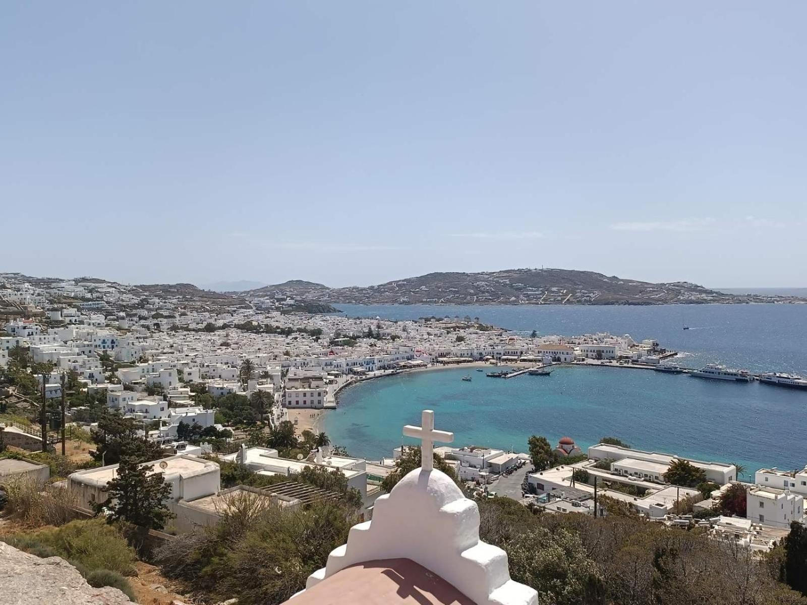 Anemones Sea View Leilighet Mykonos Town Eksteriør bilde